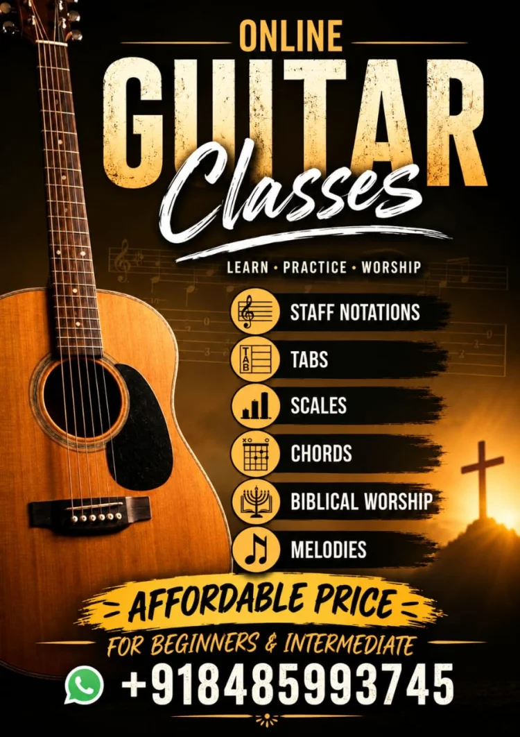 ONLINE GUITAR CLASSES