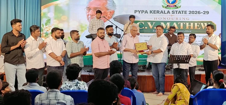 തൃശ്ശൂരിനു ആത്മ നിറവേകി 'നിറവ്; സി.വി. മാത്യുവിന് പി.വൈ.പി.എ യുടെ സ്നേഹാദരം 